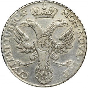 Germany, Lübeck, Thaler = 48 schilling 1752