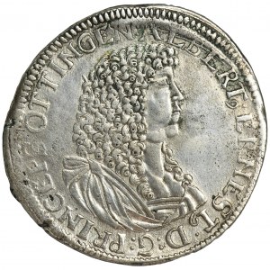 Germany, Duchy of Öttingen, Albrecht Ernst I, Gulden (60 kreuzer) 1676