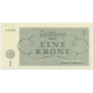 Czechoslovakia (Theresienstadt Ghetto), 1 krone 1943