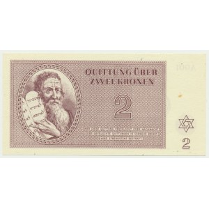 Czechosłowacja (Getto Terezin), 2 korony 1943