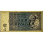 Czechoslovakia (Theresienstadt Ghetto), 10 krone 1943