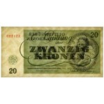 Czechosłowacja (Getto Terezin), 20 koron 1943