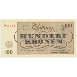 Czechosłowacja (Getto Terezin), 100 koron 1943