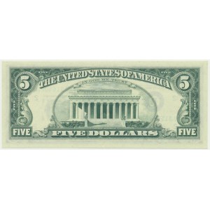 USA, 5 dolarów 1969 B