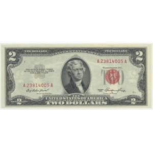 USA, 2 dolary 1953