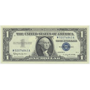 USA, 1 dolar 1957 B