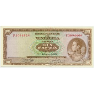 Venezuela, 100 bolivars 1973