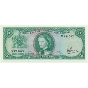 Trinidad i Tobago, 5 dolarów 1964