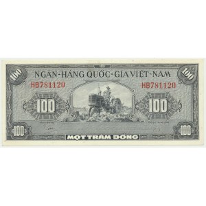 Southern Vietnam, 100 dongs 1955