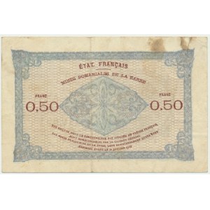 Saar, 50 centimes 1919