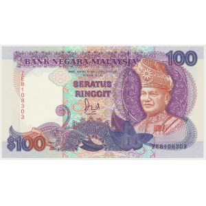 Malaysia, 100 ringgit (1989)
