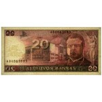 Lithuania, 20 litu 1991 - AB -