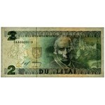 Lithuania, 2 litu 1993 - DAA 0000019 - low serial number