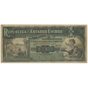 Brazil, 1 milion reis (1891) - RARE