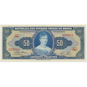 Brazil, 50 cruzeiros 1961