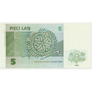 Latvia, 5 lati 1992