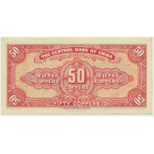 Chiny, 50 coppers (1928)