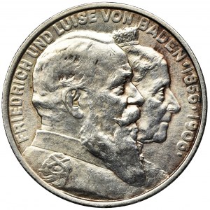 Germany, Baden, Friedrich I, 2 Mark Karlsruhe 1906