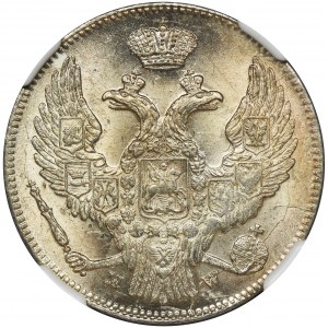 30 kopiejek = 2 złote Warszawa 1839 MW - NGC MS63 - PIĘKNE