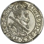 Zygmunt III Waza, Ort Gdańsk 1609 - NGC MS 64 - RZADKI, WYŚMIENITY i JEDYNY