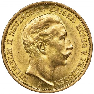 Niemcy, Królestwo Prus, Wilhelm II, 20 Marek Berlin 1909 A