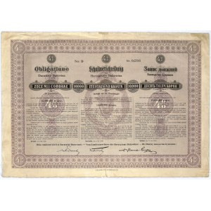 Księstwo Bukowiny, 4% obligacja 1910, 10.000 koron