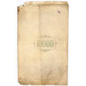 Bank Krajowy, list zastawny, 10000 koron