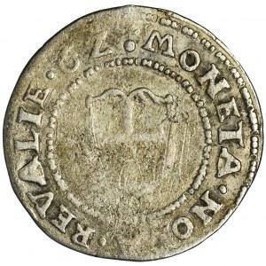 Szwecja, Eryk XIV, 1/2 Marki Rewal 1562 - BARDZO RZADKI