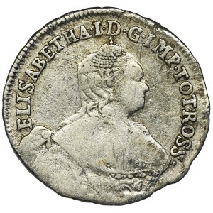 Rosja, Monety bite dla prowincji bałtyckich, Elżbieta, 24 Kopiejki Moskwa 1757