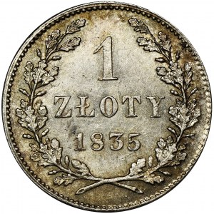 Free City of Krakau, 1 zloty 1835