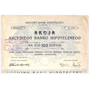 Akcyjny Bank Hipoteczny - 100 zł, 1926 rok