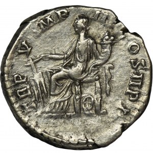 Roman Imperial, Commodus, Denarius