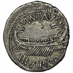 Roman Republic, Marc Antony, Denarius