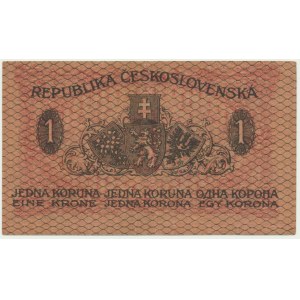 Czechoslovakia, 1 korunu 1919