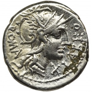 Roman Republic, Q. Fabius Labeo, Denarius
