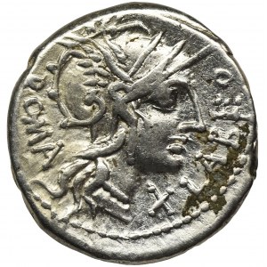 Roman Republic, Q. Fabius Labeo, Denarius
