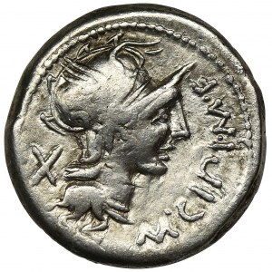 Roman Republic, M. Cipius M. f., Denarius