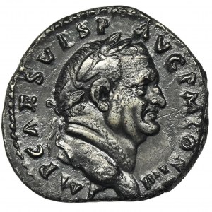 Roman Imperial, Vespasian, Denarius