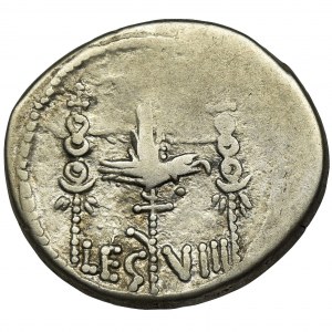 Roman Republic, Marc Antony, Denarius - RARE