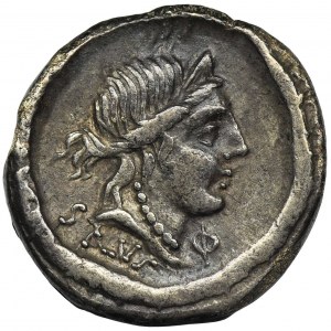 Republika Rzymska, D. Iunius Silanus L.f., Denar