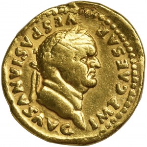 Cesarstwo Rzymskie, Wespazjan, Aureus
