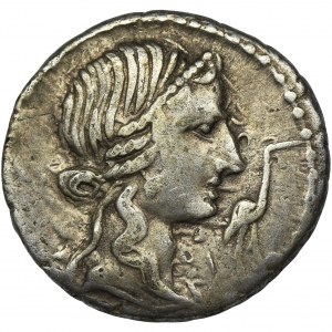 Republika Rzymska, Q. Caecilius Metellus Pius, Denar