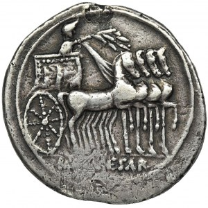 Roman Imperial, Octavian Augustus, Denarius - RARE