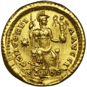 Roman Imperial, Theodosius II, Solidus