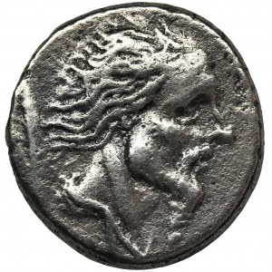 Roman Republic, L. Hostilius Saserna, Denarius - RARE