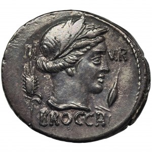 Republika Rzymska, Furius Brocchus, Denar