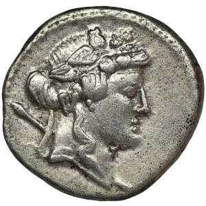 Roman Republic, L. Cassius Q. f. Longinus, Denarius