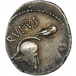 Roman Republic, Mn. Cordius Rufus, Denarius