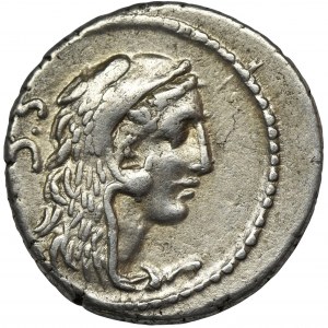 Roman Republic, Faustus Cornelius Sulla, Denarius - RARE