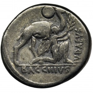 Roman Republic, A. Plautius, Denarius